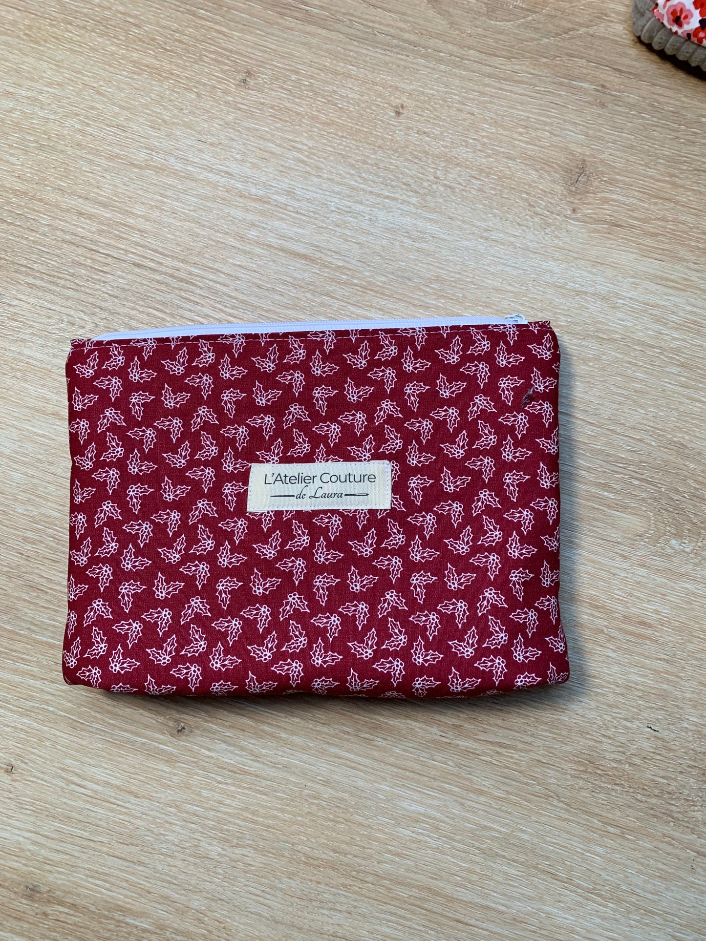 *Déstockage* Pochette zippée - Houx