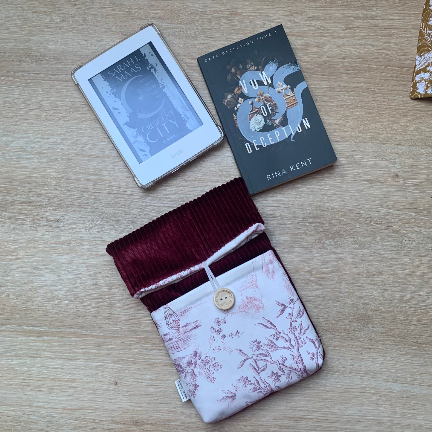 *Destockage* Pochette à livre POCHE avec poche avant